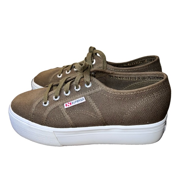 superga green sneakers